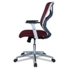 Wiwngas Mid Back Ergonomic Chair in Maroon Colour