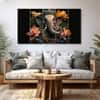 The Castle Decor Lord Ganesha Wall Painting Wooden Framed 27x48 Inch (Style 11)