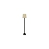 Babel Beige Jute Floor Lamp with Beige Jute Base
