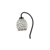 Multicolor Mosaic Glass Curvy Table lamp with Iron Base (EN21)