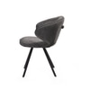 Echo Fabric Dining Chair in Grey Colour