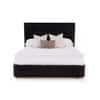 Opus Engineered Wood King  Size Bed With Hydraulic Storage (Walnut Brown Finish)