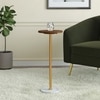 Spritz Drink Table In Gold Finish