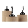 Trenton Beige Natural Fiber Cluster Hanging Light