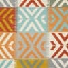 Imperial Knots Multicolor Geometric Hand Woven Kilim Dhurrie 4x6 Feet