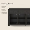 Striado Sideboard in American Walnut Finish