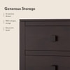 Magellan Solid Wood Chest of 6 Drawers in Mahogany Finish