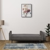 Pacific 3 Seater Sofa Cum Bed In Grey Colour