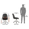 Beautiful Leatherette Dining Chair in Black Colour