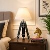 Shaylyn Natural Lenin Shade Table Lamp