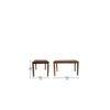 mishel solid wood  6 seater Dining table in  Provincial Teak