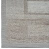 Frame Harmony Wool Rectangle Carpets Hand Knotted in Warm Beige Colour