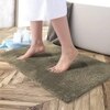 Lilith Beige Solid Natural Fiber 30x18 inches Anti-Skid Bath Mat