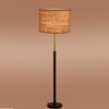 Devansh Wood & Metal Floor Lamp