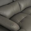 Orlando 3 Seater Leatherette Sole in Slate Grey Colour