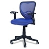 Odrione Low Back Ergonomic Chair in Blue Colour