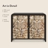 Morii Solidwood Sideboard in Dual Tone Finish