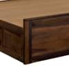 Vrinda Solid Wood King  Size Bed With Hydraulic Storage (Provincial Teak Finish)