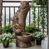 Copper 7 Stacked Chalice Water Fountain