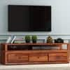 Mercury Solid Wood TV Cabinet in Honey
