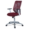 Wiwngas Mid Back Ergonomic Chair in Maroon Colour