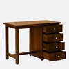 Sheesham Wood Study Table In Scratch Resistant Provincial Teak Finish With Drawers