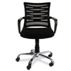 Vertigo Ergonomic Mesh Office Chair Mid Back (Black)