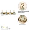 Galaxy Brass and Glass Wall Picture Light