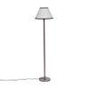 Deance Multicolour Cotton Shade Floor Lamp