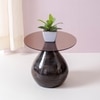 Stylish Mango Wood Side Table in Black Colour