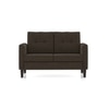 Winston 2 Seater Fabric Sofa in Fossial Brown Colour