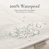 Loom and Needles Waterproof Mattress Protector Premium Cotton Mattress Bed  Cover72x36 in Grey