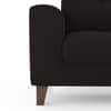 Verona Premium 2 Seater Fabric Sofa in Deep Brown Velvet Colour