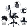 Jeaorda High Back Ergonomic Chair in Black Colour