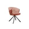 Briarwood Fabric Dining Chair in Pink Colour