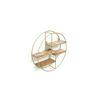 WOODENMOOD Round Wall Rack