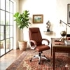 Adiko High Back Executive Chair In Tan