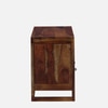 Sheesham Wood Tv Unit With Drawer In Scratch Resistant Provincial Teak Finish For TVs Up To 32 Inches