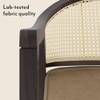 Hayworth Lounge Chair in Fawn Velvet Colour