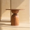 Abacus Wooden Side Table