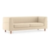 Rubik Premium 3 Seater Fabric Sofa in Birch Beige Colour