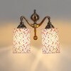 Devansh Metal Electric Wall Light in Multi Colour with Multi Shade Count of 2 Lights