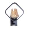 Eliante Brillia Brown Mdf Wall Light With E27 Holder In Brown Colour