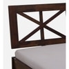 Zeevo Solid Wood King Bed Without Storage