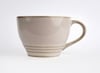 Ivory Clay Whisper Elegant Coffee Mug Collection