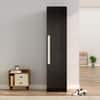 Hexa Red Wooden 1 Door Wardrobe with Huge Storage Space in Flower Wenge Colour