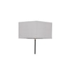 Drake Grey Cotton Shade Floor Lamp