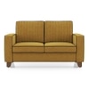 Apollo Neo 2 Seater Fabric Sofa In Ochre Colour