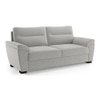 Adelaide Essential 3 Seater Fabric Sofa in Vapour Grey Colour