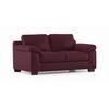 Esquel 2 Seater Leatherette Sofa in Burgundy Colour